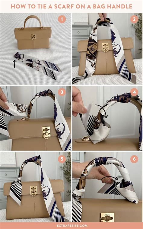 hermes bag with scarf handle|How to tie a Twilly scarf on a purse handle // Cafune .